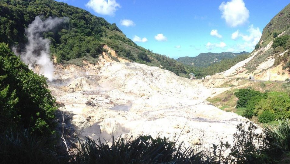 La Soufrière Drive-in Volcano Hot Springs, Soufrière, Saint Lucia